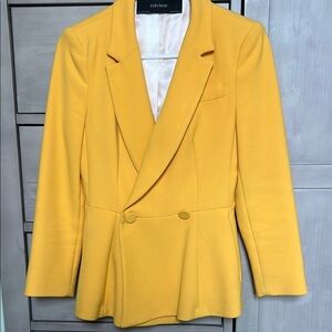 Zara Women's Yellow Blazer